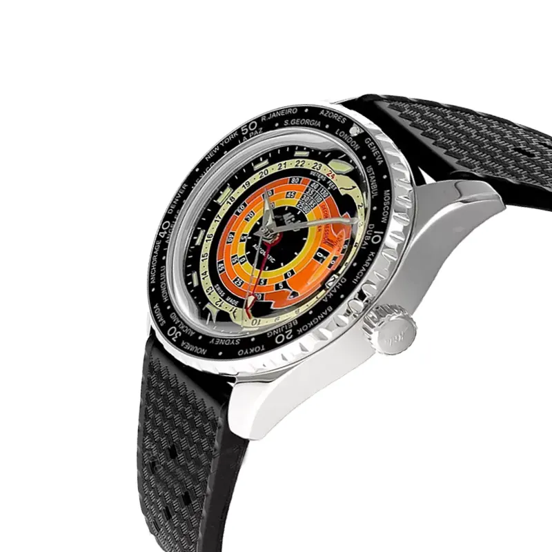 Mido Ocean Star Decompression Worldtimer GMT Men's Watch- M026.829.17.051.00